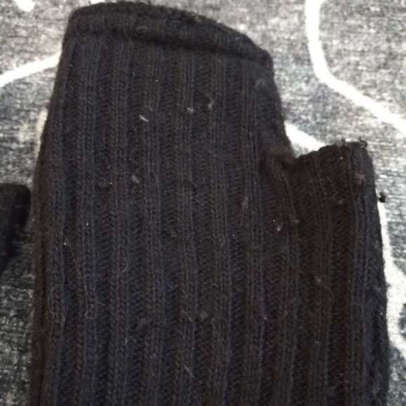 Marc by Marc Jacobs fingerless gloves black size L - Picture 7 of 7